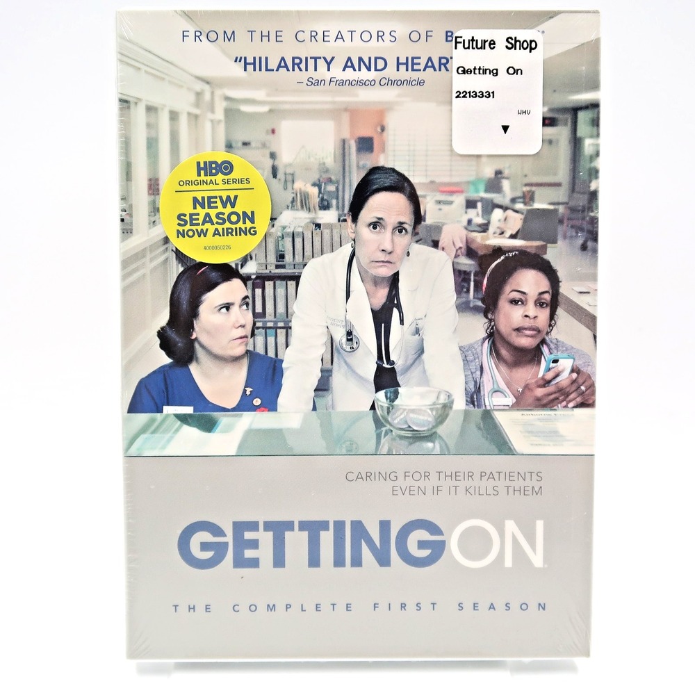 Getting On Season 1 DVD Laurie Metcalf Alex Borstein Niecy Nash HBO Series NEW